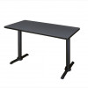 Regency 48 X 24 In. Cain T-Base Training Table - Grey