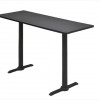 Regency 48 X 24 In. Cain Cafe Height Training Table - Grey