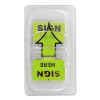 Universal Office Products 1 x 1.75 in. Deluxe Message Arrow Flags - Sign Here Assorted Color - Pack of 120