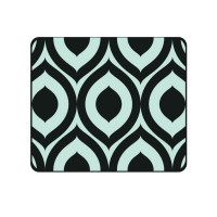 Centon OP-MPV1BM-CLS-03 OTM CLASSIC PRINTS BLACK MOUSE PAD, ELM FROST GREEN