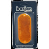 Barjan 4-3 by 8 in. Reflector Oval 2 by Card - Amber