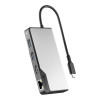 Alogic UCFUPRGEV2-SGR ALOGIC USB-C FUSION ALPHA 5-IN-1 HUB HDMI/USB/ETHERNET PD