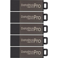Centon S1-U2P5-4-5B CENTON MP VALUEPACK USB 2.0 DATASTICK PRO GREY, 4GB, 5PACK BULK