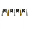 Beistle 13 in. x 6 ft. 6 in. Grad Tassel Streamer - Pack of 12