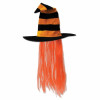 Beistle Company Witch Hat with Hair - Pack of 6