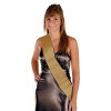 Beistle Gold Satin Sash - Pack of 6