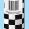 Beistle - Masterpiece Plastic Checkered Table Roll - Black And White