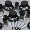 Beistle - The Silver Top Hat Party Assortment For 50