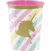 BuySeasons 16 oz Unicorn Sparkle Plastic Favor Cup