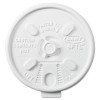 Dcc Lift n Lock Plastic Hot Cup Lids 6 To 10 oz. - White