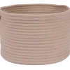 Colonial Mills Simply Home Solid - Cuban Sand 18 in. x 12 in. Utility Basket