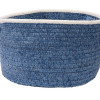 Colonial Mills Silhouette- Blue Ice 14 in. x 10 in. Utility Basket