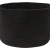 Colonial Mills Bristol - Black 18 in. x 12 in. Utility Basket