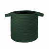 Colonial Mills Farm Braided Laundry Basket Hunter Green - 16 x 16 x 20 in.