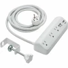 Eaton TLP308U20CLAMP 3OUTLET SURGE PROTECTOR USB-A/C 5-15R 20W PD CLAMP 8FT CORD WHITE