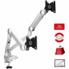 Siig CE-MT3X11-S1 MTPRO DESK MOUNT DUAL GAS SPRING MONITOR ARM