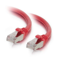 UNC Group PC6-25F-RED-SH-S UNC CAT6 PATCH CABLE, 25 FT RED WITH SHIELDED AND BOOTED. HIGH-PERFORMANCE CAT6