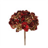 Beaded Hydrangea Flower Stem (Set of 2)
