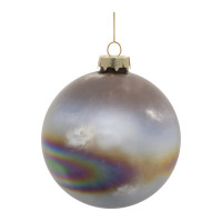 Iridescent Glass Ball Ornament (Set of 12)
