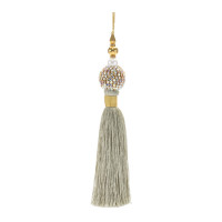 Jeweled Tassel Ornament (Set of 6)
