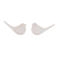 Ceramic Bird Figurine (Set of 4)