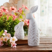 Etched Bunny Figurine (Set of 12)