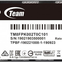 Team Group TM8FPK002T0C101 MP44L 2280 2TB M.2 PCIE GEN4 X4 WITH NVME 1.4