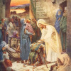 The Life of Jesus C.1930 Jesus The Great Physician Poster Print by W.J. Gibbs - 18 x 24