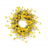Yellow Daisy Floral Wreath 23"D