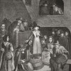 A Quakers Meeting In The Seventeenth Century From The Book Short History of The English People by J.R. Green Published London 1893 Poster Print 26 x 32 - Large