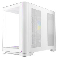 Antec Curve , 4 x 120mm PWM Fans Included, Up to 10 Fans Simultaneously, Type-C 3.2 Gen 2 Port, Curved Tempered Glass Front & Side Panels, 360mm Radiator Support, Mid-Tower ATX PC Case