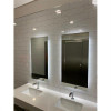 Outdoor Leisure Sidelit Halo LED Mirror White
