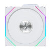 Lian Li UNI Fan TL 120 Wireless - Controller Not Included - Seamless Wireless Control Fan with Daisy-Chain Design - LCP Fan Blade - 26 Customizable RGB LEDs - Single Pack - White ()