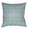 Artistic Weavers Lolita Square Pillow Teal & Aqua - 20 x 20 in.