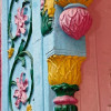 Posterazzi Ornate Doorway Detalis Delhi India Poster Print by Adam Jones - 23 x 35 in.