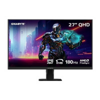 GIGABYTE GS27Q Advanced - 27" IPS Gaming Monitor - QHD 2560x1440-180Hz - 1ms MPRT - HDMI, DP - Black ( )