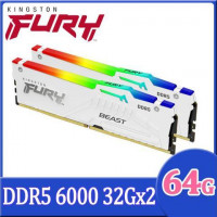 Kingston FURY Beast 64GB (2 x 32GB) DDR5 SDRAM Memory Kit