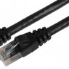 Addon ADD-10FCAT6-BK-TAA 10FT BLACK CAT 6 PVC ETHERNET CABLE SNAGLESS EASY CLEAR BOOT TAA RJ-45 M/M