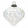 Iridescent Onion Glass Ornaments Set of 4