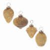 Gold Holiday Ornaments (Set of 8)