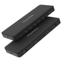 Visiontek 901799 VT4600DL DUAL 4K DOCK 100W USB-C/A 100W PD HDMI DP GBE