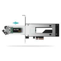 Icy Dock MB840M5P-B TOUGHARMOR MB840M5P-B M.2 NVME SSD GEN 5.0 MOBILE RACK FOR PCIE