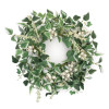 Mixed Foliage and Berry Candle Ring