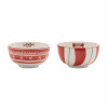 Ceramic Santa Candy Bowl (Set of 4)
