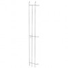 Chrome 62 in. Wire Shelving Tray Slide Set