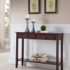 KB 32 x 42 x 12 in. Console Table - Walnut