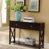KB 30 x 42 x 12 in. Console Table - Dark Cherry