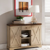 KB 30 x 42 x 12 in. Console Table - Antique White