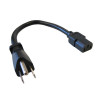 Comprehensive Standard PC Power Cord - Black, 25 ft.