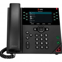 HP 89B75AA#ABA POLY VVX 450 12-LINE IP PHONE AND POE-ENABLED GSA/TAA US